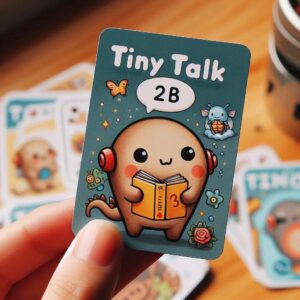 Flash Cards Tiny Talk 2B
