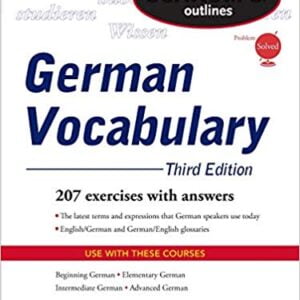 کتاب Schaum’s Outlines German Vocabulary 3rd