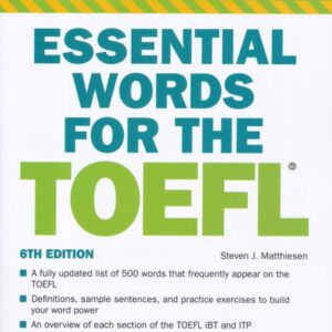 کتاب Essential Words For The TOEFL 6th