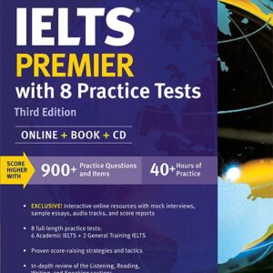 کتاب Kaplan IELTS Premier With 8 Practice Tests 3rd