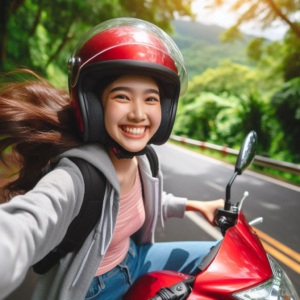 Bookworms Starter: The Girl On Motorcycle