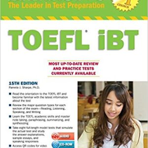 کتاب Barron's TOEFL IBT 15th