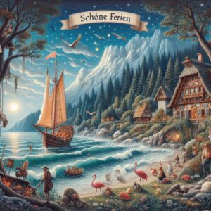 داستان آلمانی Schone Ferien